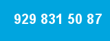 929 831 50 87